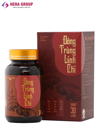 Viên Uống Đông Trùng Linh Chi Hộp 30 Viên